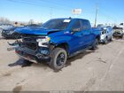 2024 Chevrolet Silverado 1500 4wd  Short Bed Lt Trail Boss Blue vin: 3GCUDFE89RG259456