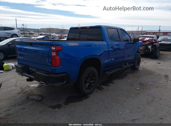 3GCUDFE89RG259456 2024 CHEVROLET SILVERADO Blue Trasero derecho