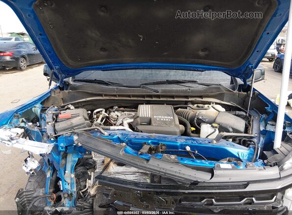 3GCUDFE89RG259456 2024 CHEVROLET SILVERADO Blue Vista trasera