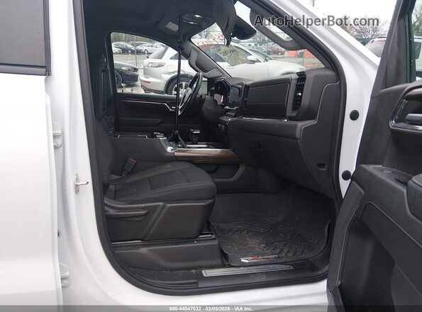 3GCUDFED7PG185559 2023 CHEVROLET SILVERADO Белый Вид салона спереди