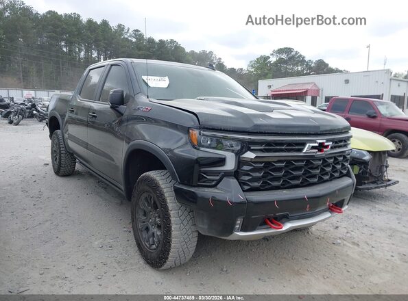 3GCUDHEL3RG262630 2024 CHEVROLET SILVERADO Черный Передняя правая четверть