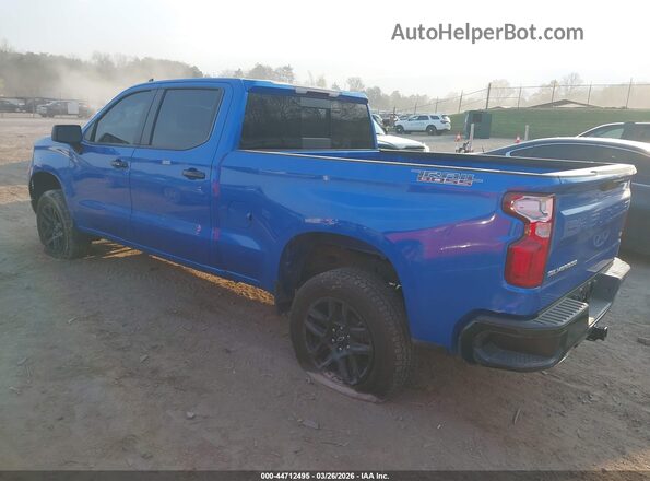 3GCUKFED1SG374058 2025 CHEVROLET SILVERADO Blue Tył lewy