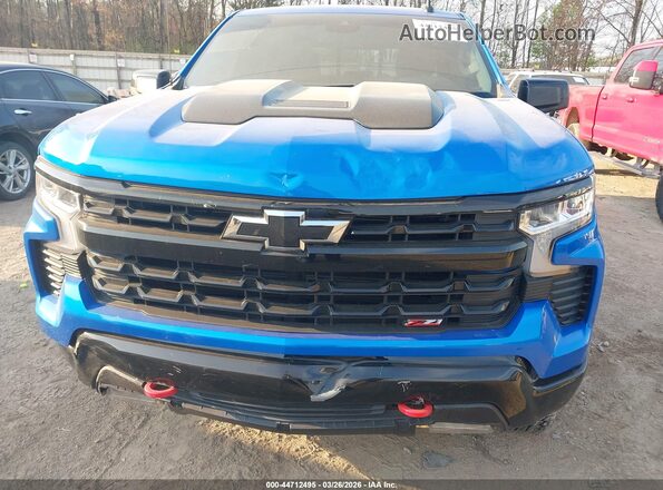 3GCUKFED1SG374058 2025 CHEVROLET SILVERADO Blue Widok z przodu
