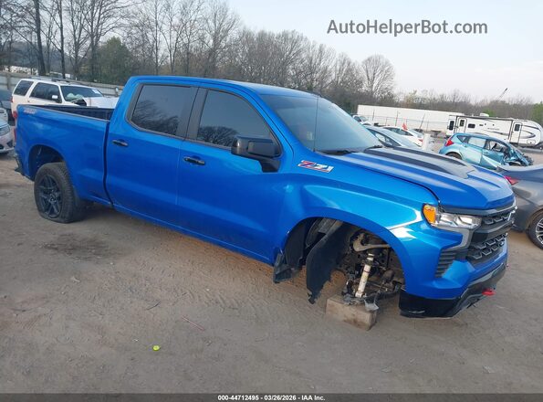 3GCUKFED1SG374058 2025 CHEVROLET SILVERADO Blue Przód prawy