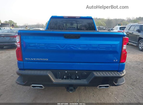 3GCUKFED1SG374058 2025 CHEVROLET SILVERADO Blue 
