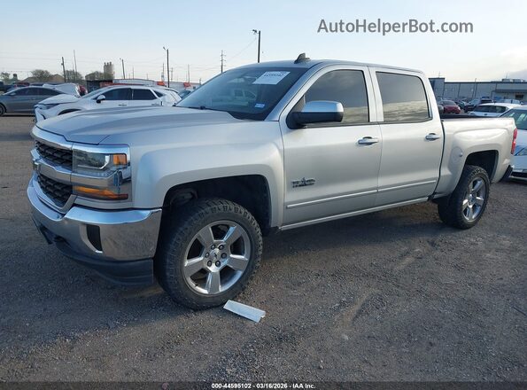 3GCUKREC2HG380193 2017 CHEVROLET SILVERADO Silver Przód lewy