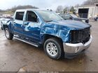 2018 Chevrolet Silverado 1500 1lt Blue vin: 3GCUKREC3JG461631