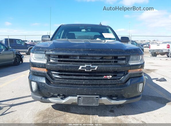 3GCUKREC6GG204004 2016 CHEVROLET SILVERADO Черный Вид щитка приборов