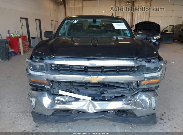 3GCUKREC6HG227154 2017 CHEVROLET SILVERADO Черный Вид щитка приборов