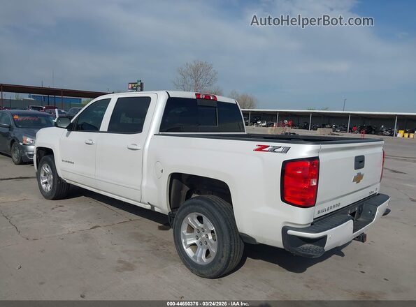 3GCUKREC6JG628189 2018 CHEVROLET SILVERADO Белый Задняя левая четверть