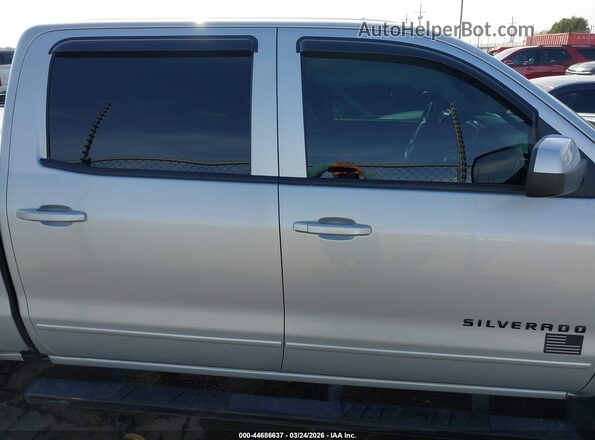 3GCUKREC8GG145456 2016 CHEVROLET SILVERADO Серебряный Вид задней части салона