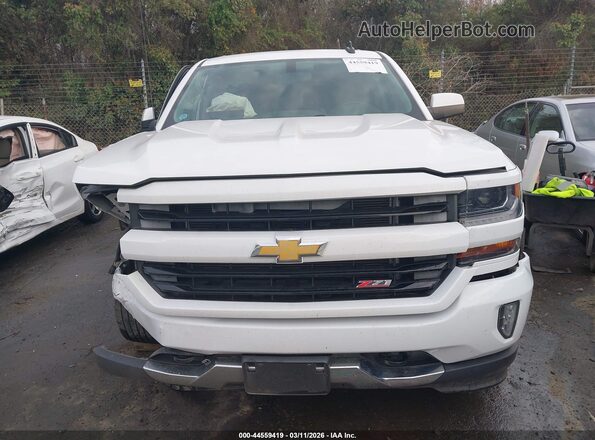 3GCUKRECXGG117206 2016 CHEVROLET SILVERADO Белый Вид щитка приборов