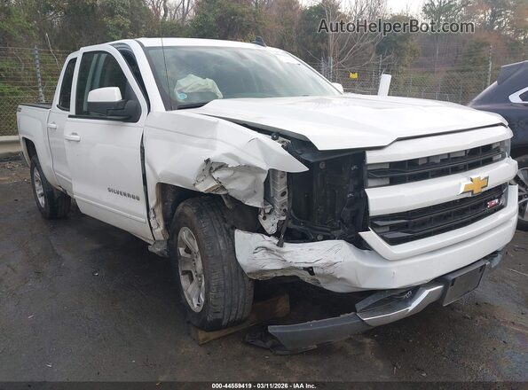 3GCUKRECXGG117206 2016 CHEVROLET SILVERADO Белый Передняя правая четверть