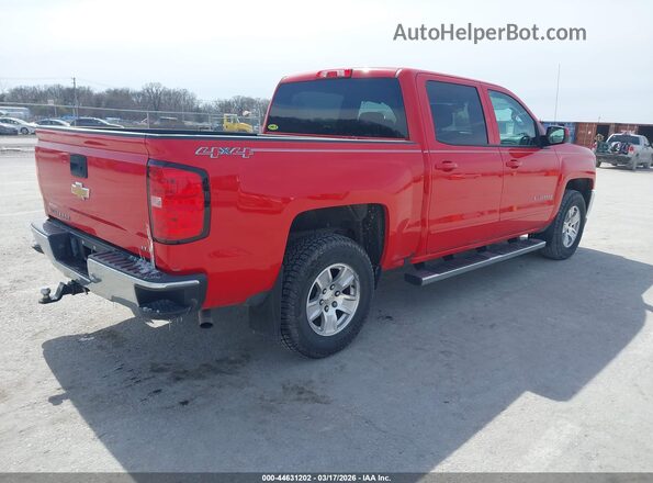 3GCUKRECXGG238429 2016 CHEVROLET SILVERADO Красный Задняя правая четверть