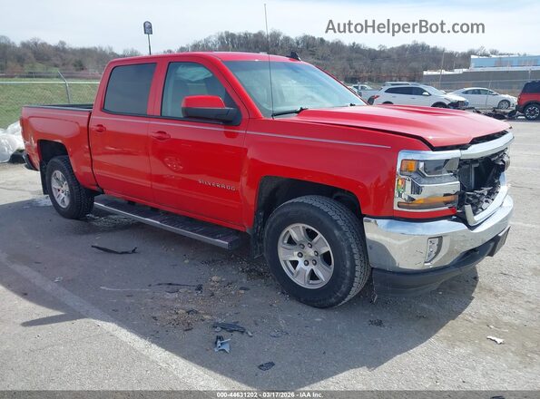 3GCUKRECXGG238429 2016 CHEVROLET SILVERADO Красный Передняя правая четверть