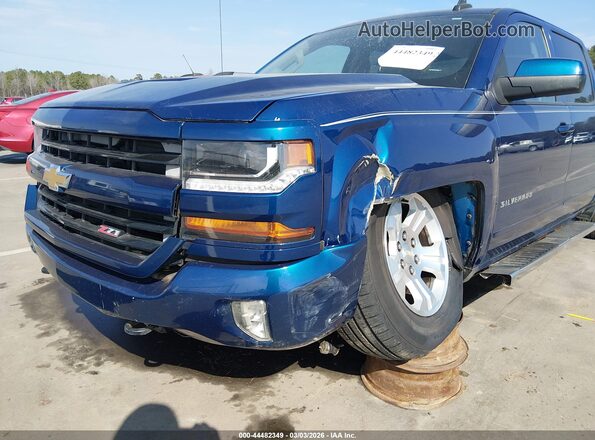 3GCUKRECXHG235032 2017 CHEVROLET SILVERADO Синий Вид спереди