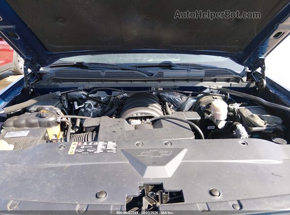 3GCUKRECXHG235032 2017 CHEVROLET SILVERADO Синий Вид сзади