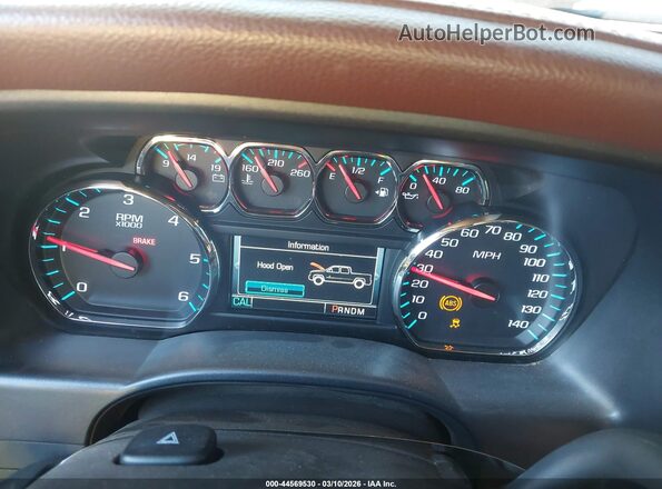3GCUKTEC1GG159244 2016 CHEVROLET SILVERADO Черный Вид задних сидений