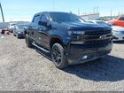 2020 Chevrolet Silverado 1500 4wd  Short Bed Rst Black vin: 3GCUYEED2LG328149