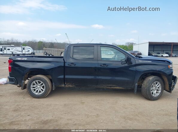 3GCUYEED4KG297159 2019 CHEVROLET SILVERADO Черный Вид задней части салона
