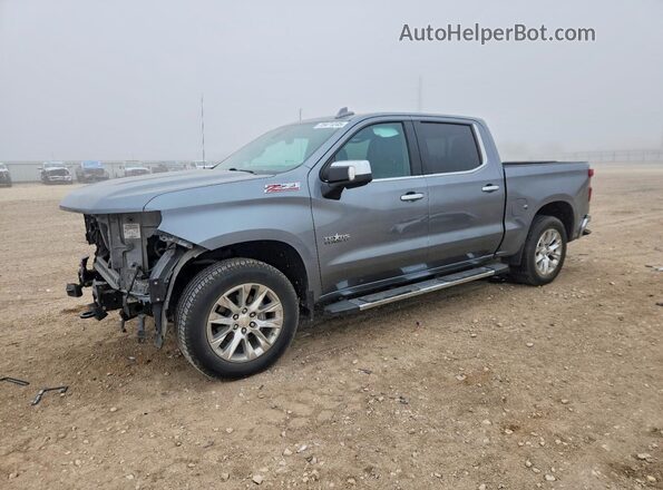 3GCUYGED2KG163519 2019 CHEVROLET SILVERADO Silver Przód lewy