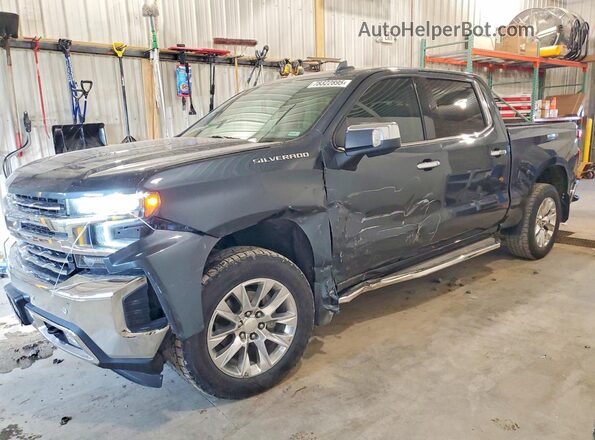 3GCUYGEL0KG310847 2019 CHEVROLET SILVERADO Серый Передняя левая четверть