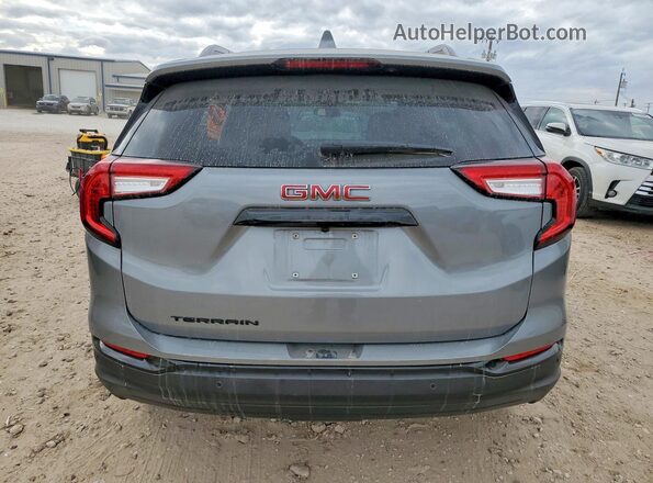 3GKALMEGXRL385595 2024 GMC TERRAIN Серебряный Вид сзади