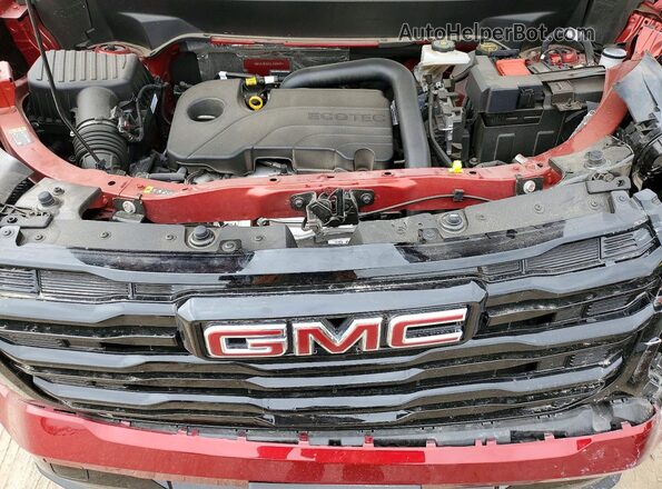 3GKALMEGXSL330604 2025 GMC TERRAIN Red Вид підкапотного простору
