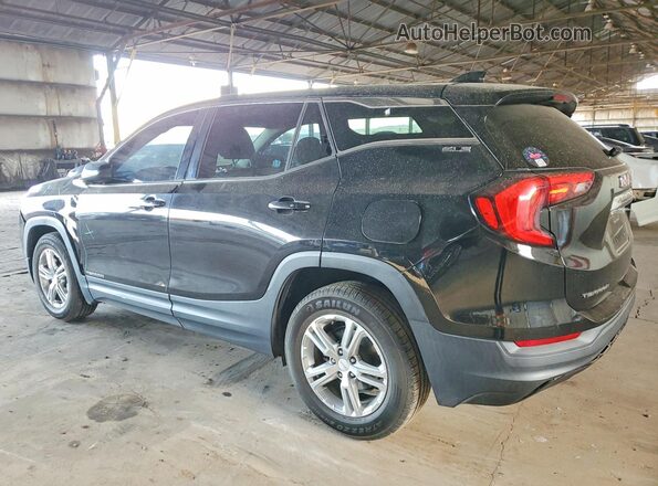 3GKALMEV1JL284450 2018 GMC TERRAIN Black Trasero izquierdo