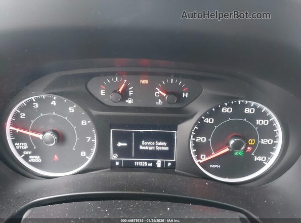 3GKALMEV1JL298770 2018 GMC TERRAIN Белый Вид задних сидений