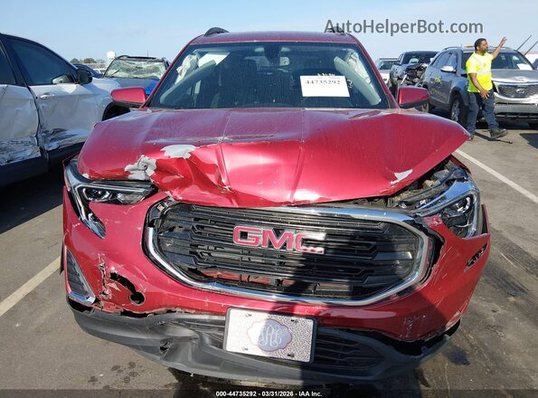 3GKALMEV1KL352988 2019 GMC TERRAIN Красный Вид щитка приборов