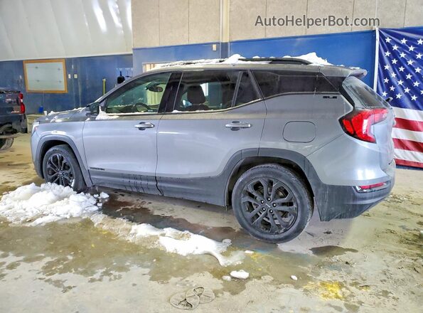 3GKALMEV1LL342219 2020 GMC TERRAIN Gray Tył lewy