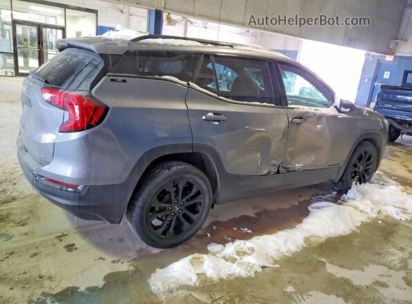 3GKALMEV1LL342219 2020 GMC TERRAIN Gray Tył prawy