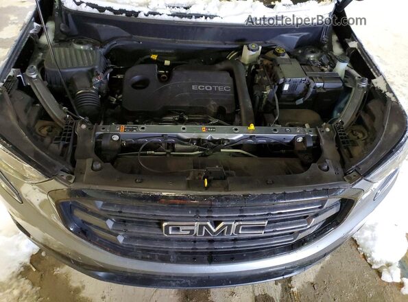 3GKALMEV1LL342219 2020 GMC TERRAIN Gray Widok komory silnika