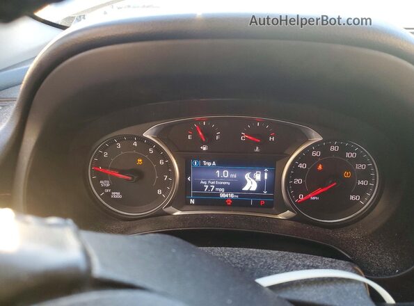 3GKALMEV2KL156574 2019 GMC TERRAIN Silver Vista del cuadro de instrumentos