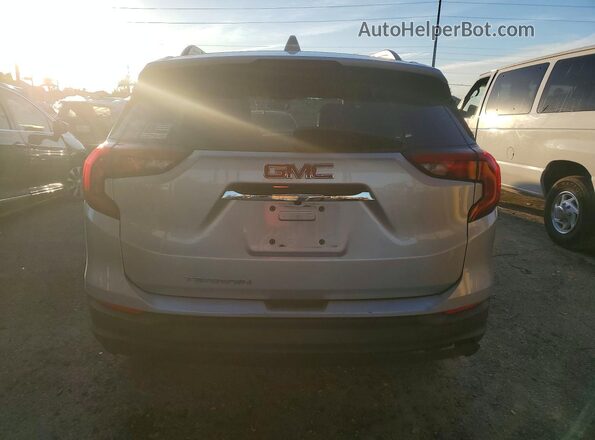 3GKALMEV2KL156574 2019 GMC TERRAIN Silver Vista trasera
