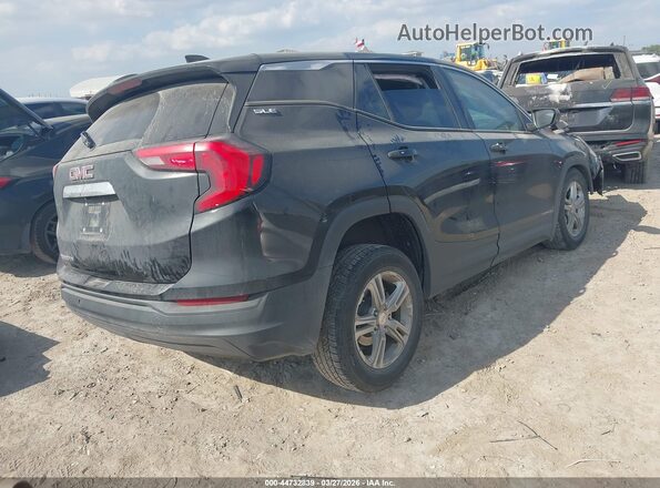 3GKALMEV3JL206932 2018 GMC TERRAIN Черный Задняя правая четверть