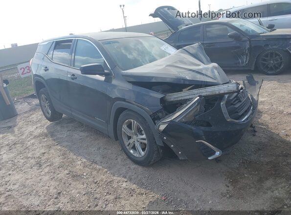 3GKALMEV3JL206932 2018 GMC TERRAIN Черный Передняя правая четверть