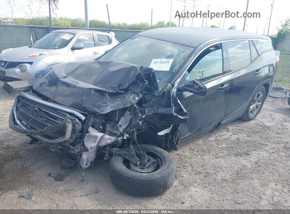 3GKALMEV3JL206932 2018 GMC TERRAIN Черный Передняя левая четверть