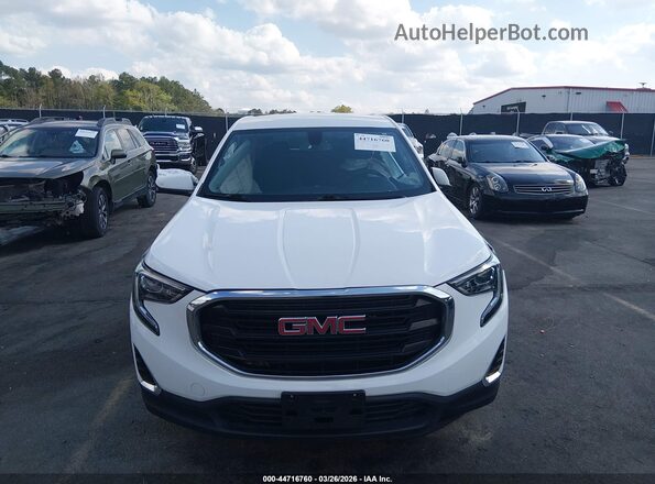 3GKALMEV4KL360857 2019 GMC TERRAIN Белый Вид щитка приборов