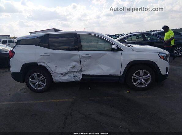 3GKALMEV4KL360857 2019 GMC TERRAIN Белый Вид задней части салона