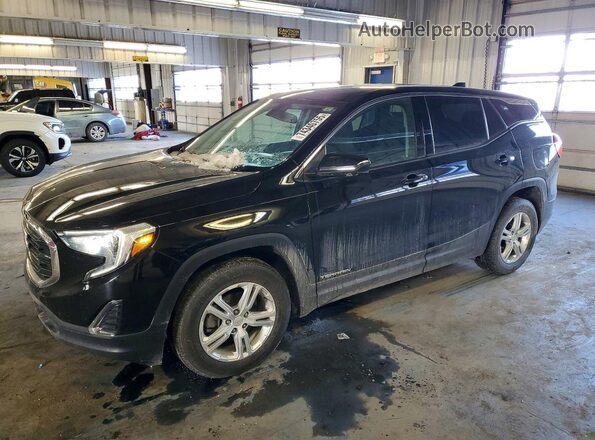3GKALMEV4KL382390 2019 GMC TERRAIN Black Vista tres cuartos delantera izquierda