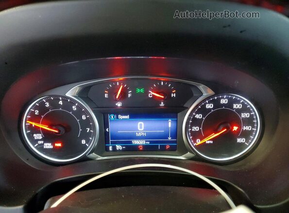 3GKALMEV4KL382390 2019 GMC TERRAIN Black Vista del cuadro de instrumentos