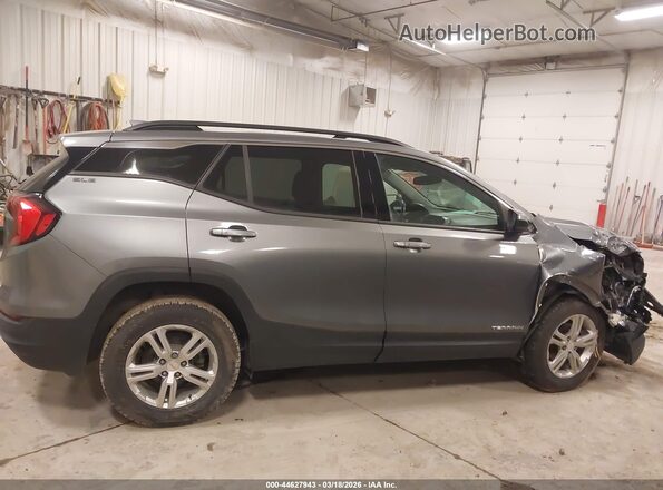 3GKALMEV4LL102288 2020 GMC TERRAIN Серый Вид задней части салона