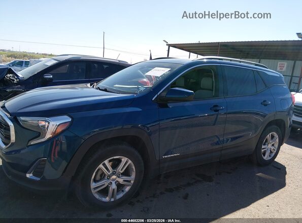 3GKALMEV4LL289841 2020 GMC TERRAIN Blue Սալոնի 360 աստիճան տեսք