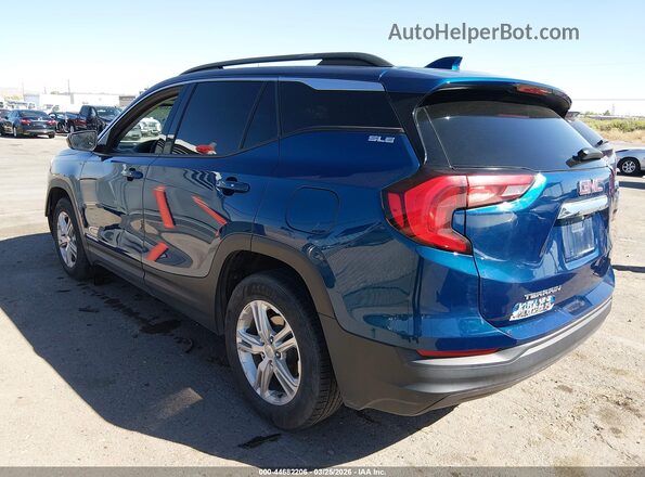3GKALMEV4LL289841 2020 GMC TERRAIN Blue Հետևի ձախ