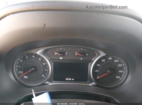 3GKALMEV4LL289841 2020 GMC TERRAIN Blue Հետևի նստատեղերի տեսք
