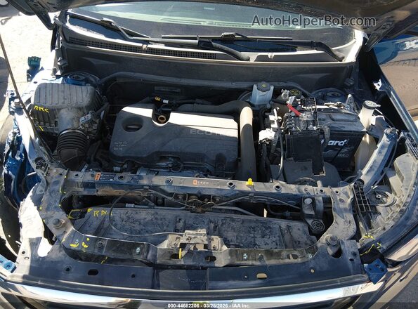 3GKALMEV4LL289841 2020 GMC TERRAIN Blue Հետևի տեսք