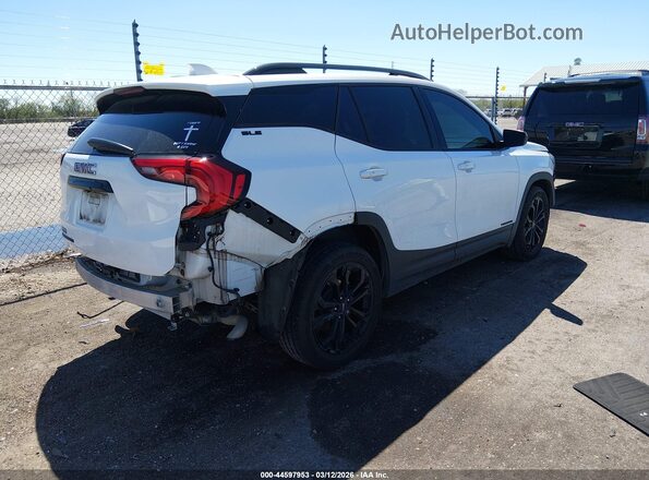 3GKALMEV5LL101649 2020 GMC TERRAIN White Trasero derecho