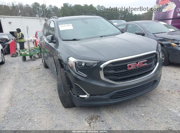 3GKALMEV5LL196634 2020 GMC TERRAIN Серый Передняя правая четверть